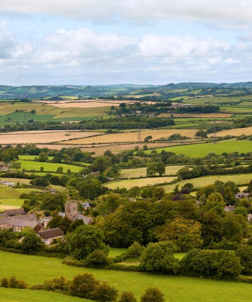 A beautiful view of Axminster