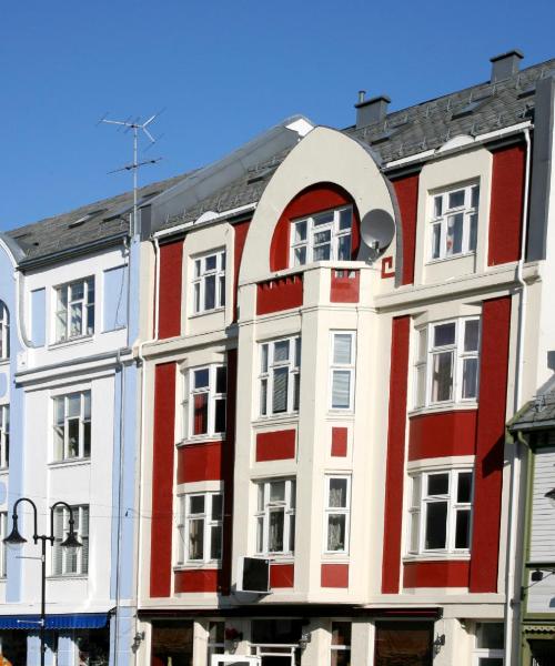 Ein schöner Blick auf Harstad