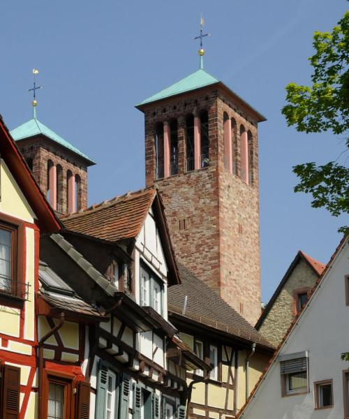 Una panoràmica bonica de Bensheim