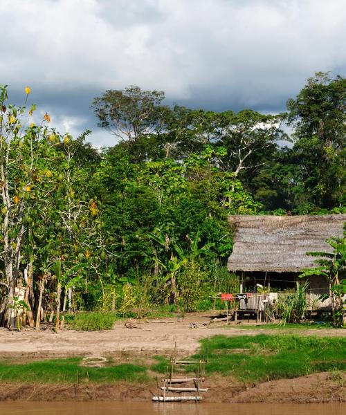Ein schöner Blick auf Iquitos