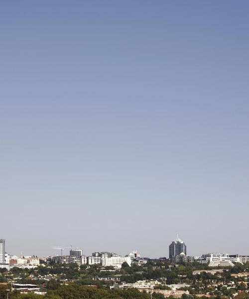 A beautiful view of Sandton