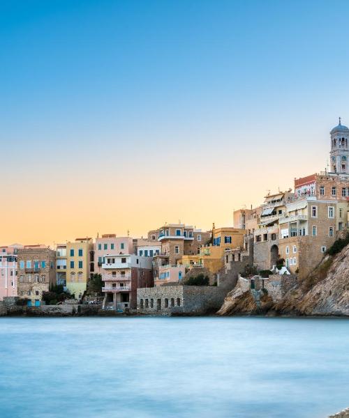 A beautiful view of Ano Syros