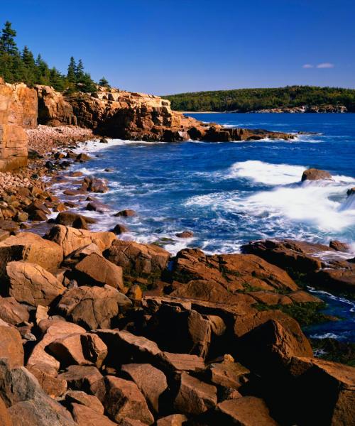 Ein schöner Blick auf Bar Harbor