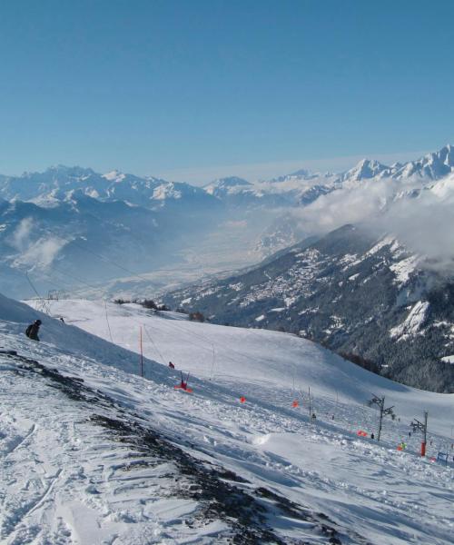 Ein schöner Blick auf Sierre