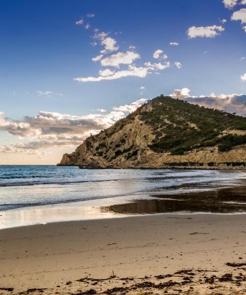 Ein schöner Blick auf Cala de Finestrat