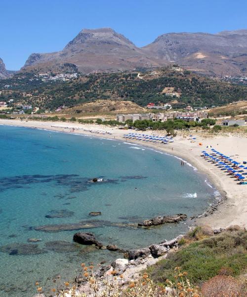 A beautiful view of Plakias