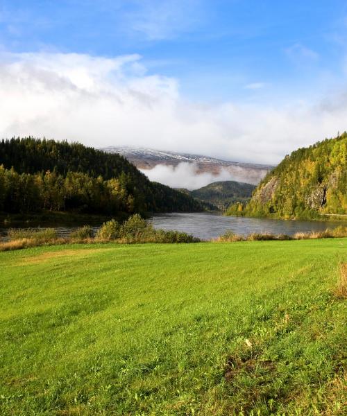 A beautiful view of Fauske