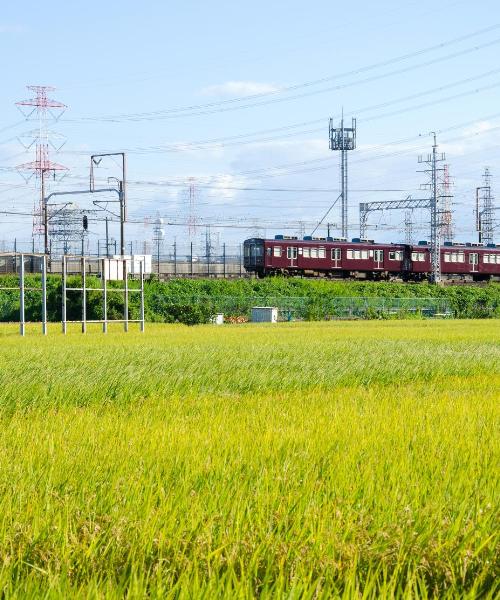 Ein schöner Blick auf Takatsuki