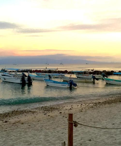 Piękny widok na miasto Punta Mita