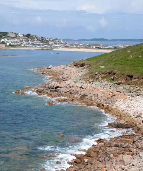A beautiful view of Hugh Town
