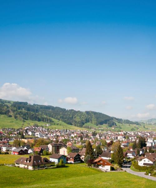 Ein schöner Blick auf Appenzell