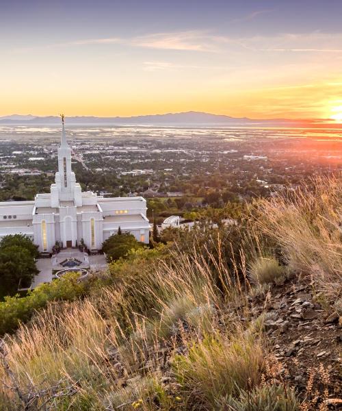 Una panoràmica bonica de Bountiful