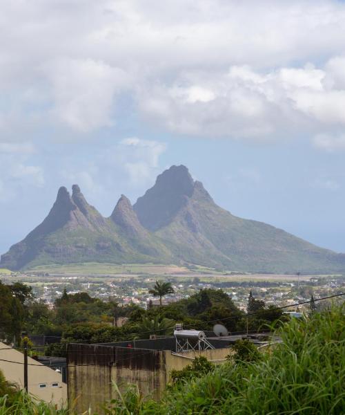 A beautiful view of Curepipe