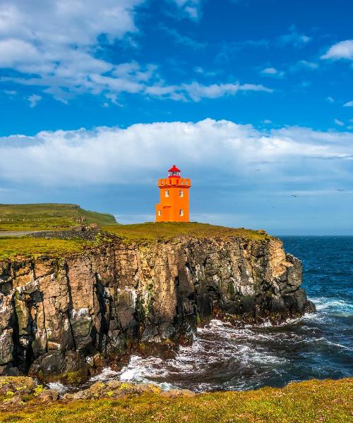 A beautiful view of Grímsey