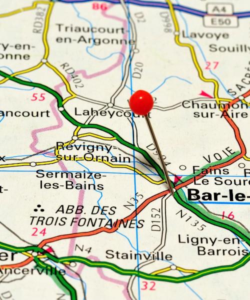 A beautiful view of Bar-le-Duc