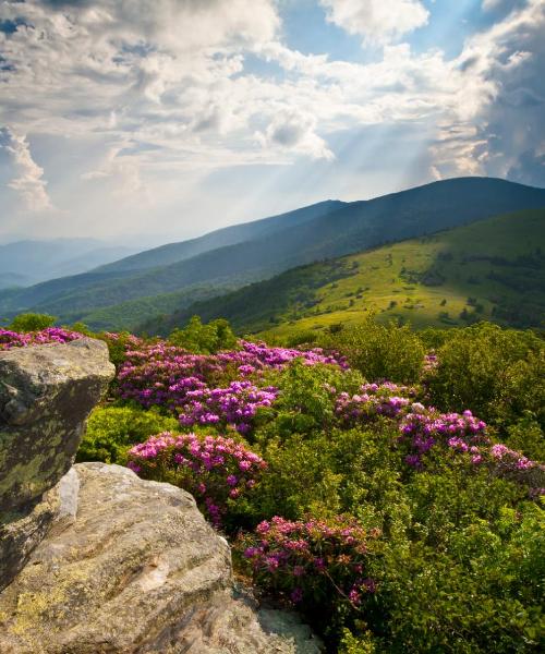 A beautiful view of Flat Rock
