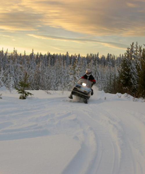 A beautiful view of Thetford Mines