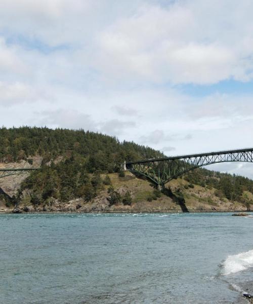 Ein schöner Blick auf Oak Harbor