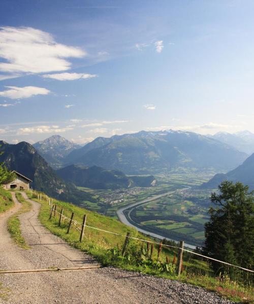 A beautiful view of Triesen