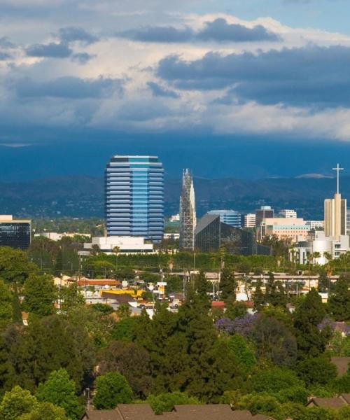 A beautiful view of Garden Grove