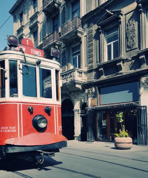 Ein schöner Blick auf Taksim