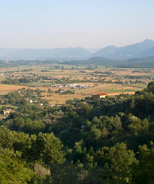 A beautiful view of San Giorgio a Liri