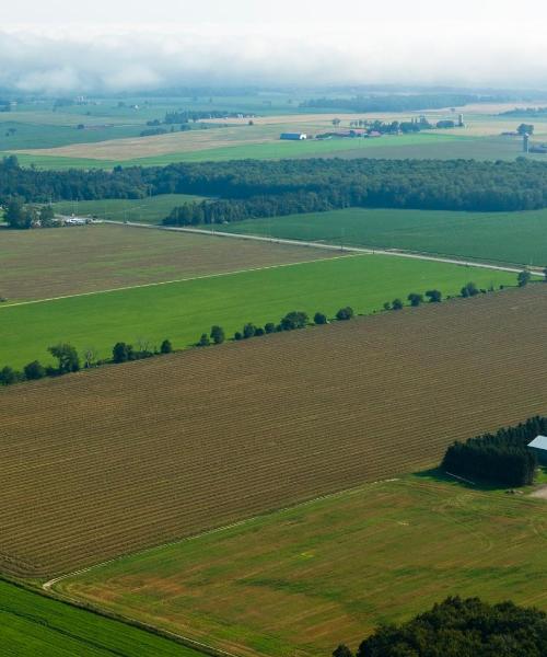 Ein schöner Blick auf Hays