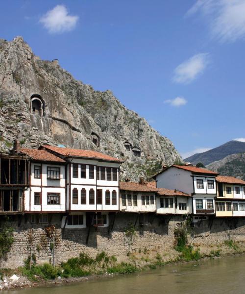 Ein schöner Blick auf Amasya