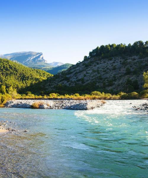 Kaunis näkymä kaupunkiin Huesca