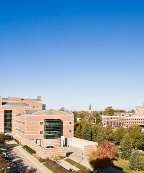 A beautiful view of Urbana