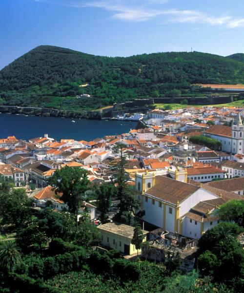 A beautiful view of Angra do Heroísmo