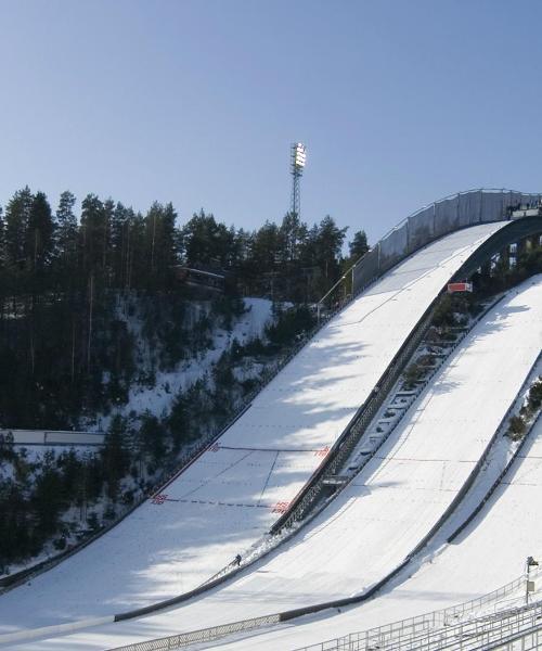 Ein schöner Blick auf Lahti