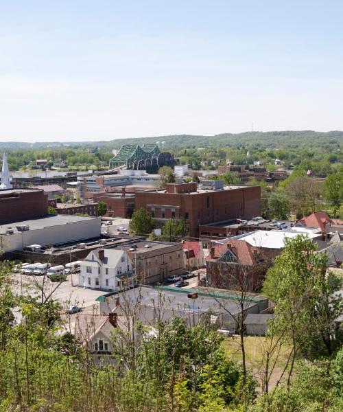 A beautiful view of Parkersburg