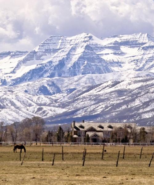 A beautiful view of South Jordan