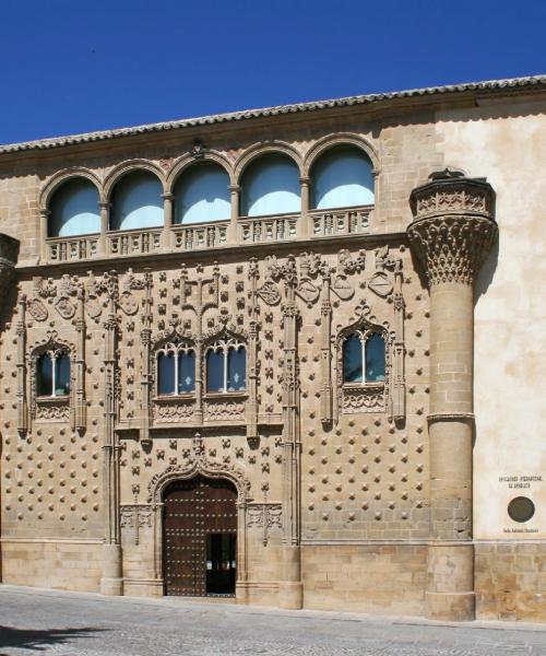 Ein schöner Blick auf Baeza