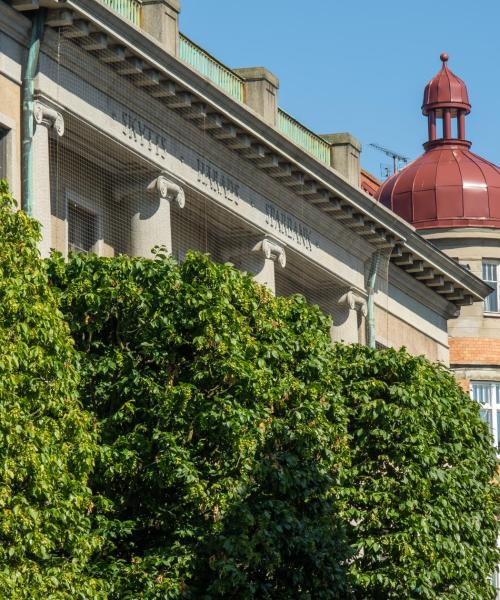 Piękny widok na miasto Trelleborg