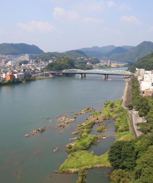 Ein schöner Blick auf Inuyama