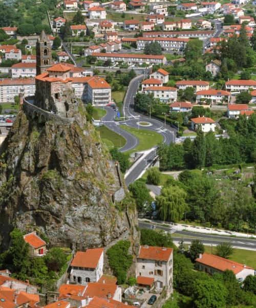 A beautiful view of Le Puy-en-Velay
