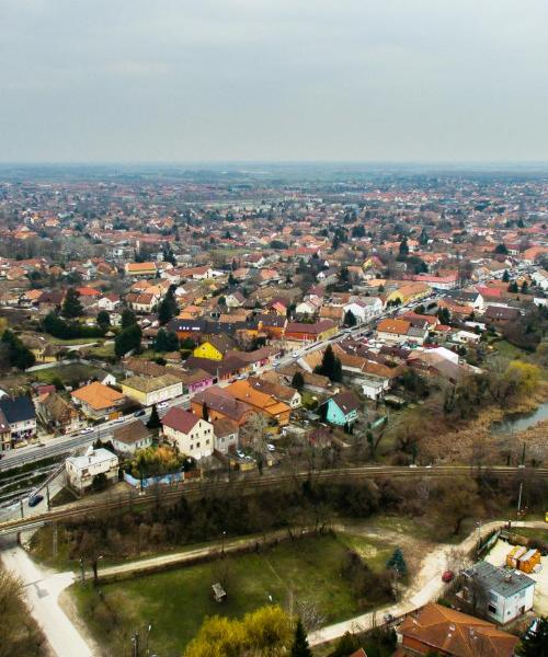 A beautiful view of Dunaharaszti