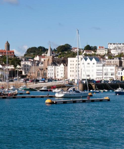 A beautiful view of St. Peter Port