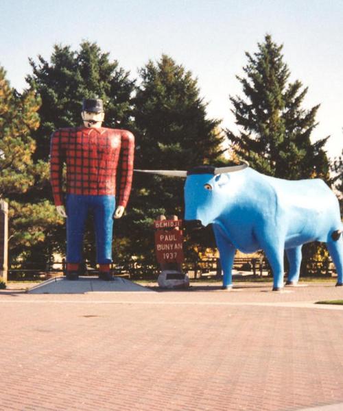 Ein schöner Blick auf Bemidji