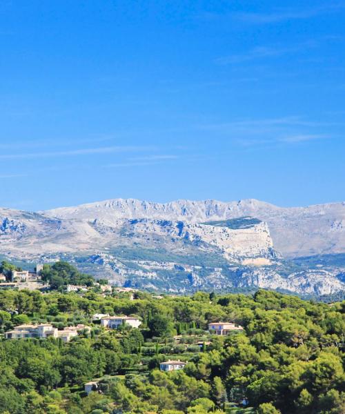 A beautiful view of Valbonne