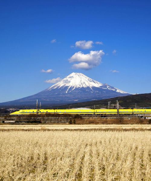 A beautiful view of Fujiyoshida