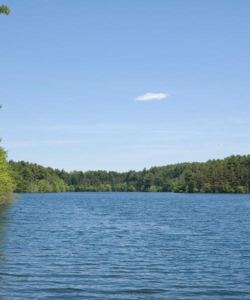 Ein schöner Blick auf Woburn