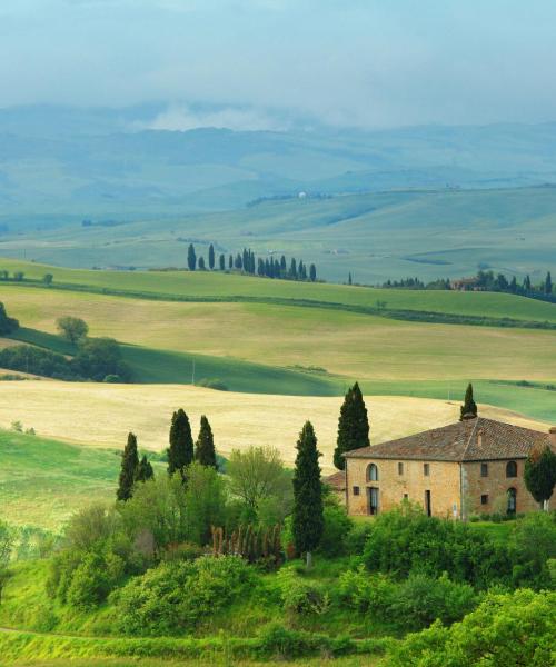 A beautiful view of Figline Valdarno