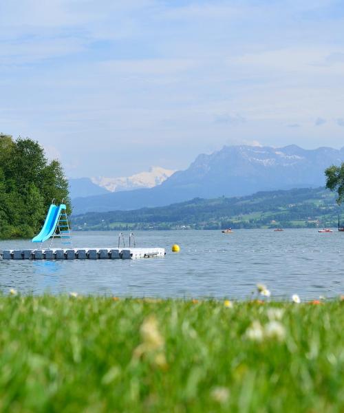 Ein schöner Blick auf Sursee