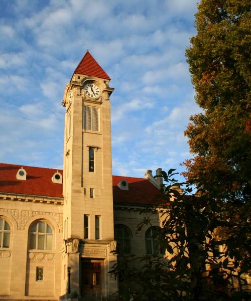 A beautiful view of Bloomington
