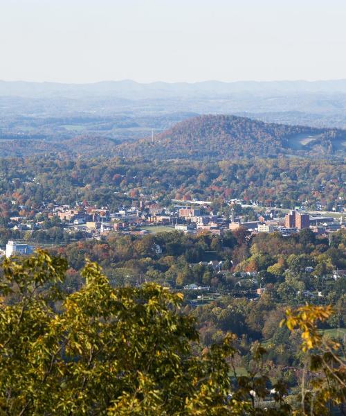 A beautiful view of Johnson City