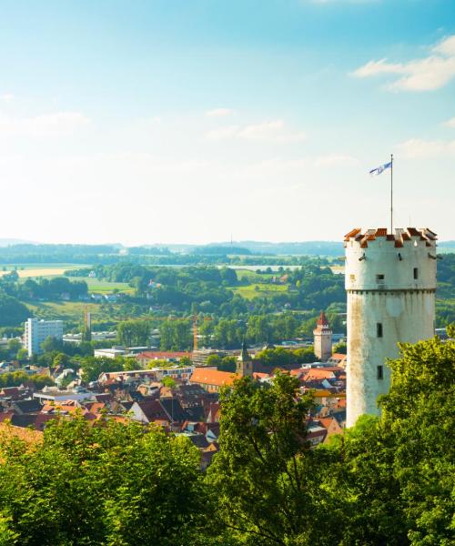 Una panoràmica bonica de Ravensburg