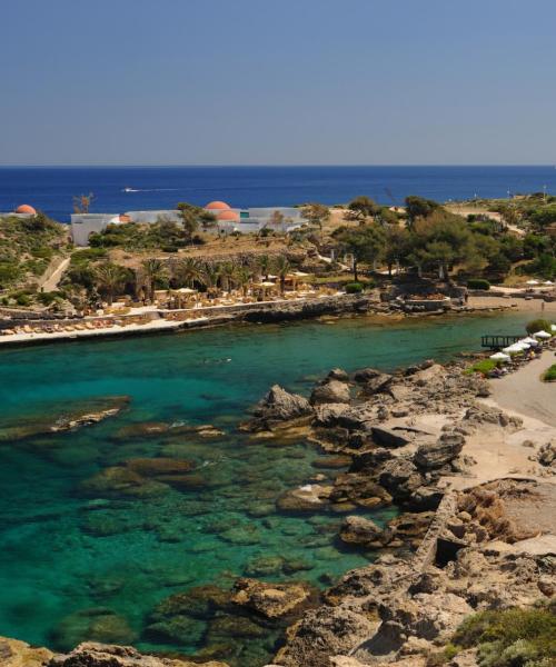 Pemandangan indah bagi Kallithea Rhodes